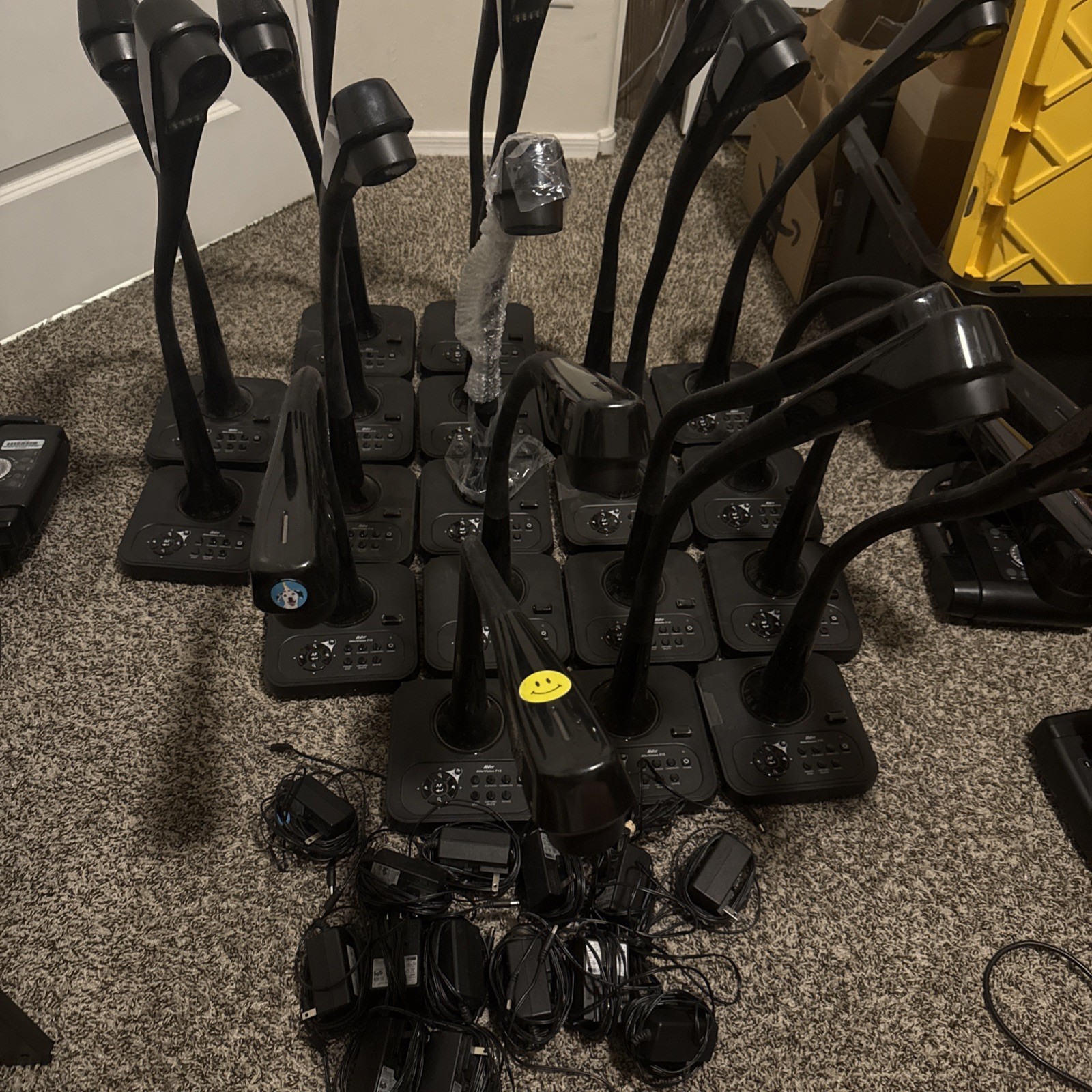 AVerMedia AVerVision Portable Flexarm F15 Overhead Document Camera Lot Of 19