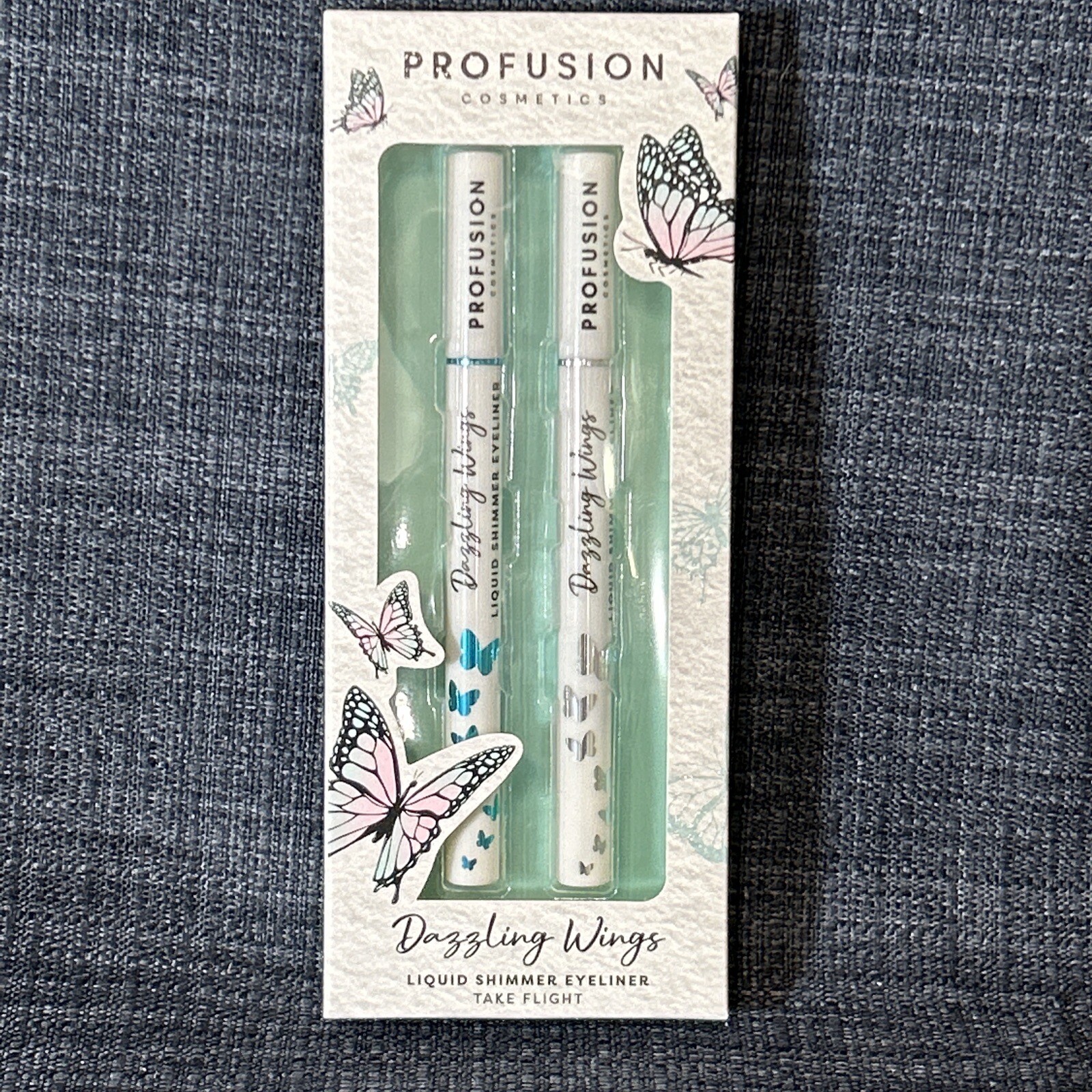 Profusion Cosmetics Empowered Butterfly Liquid Shimmer Eyeliner Take Flight
