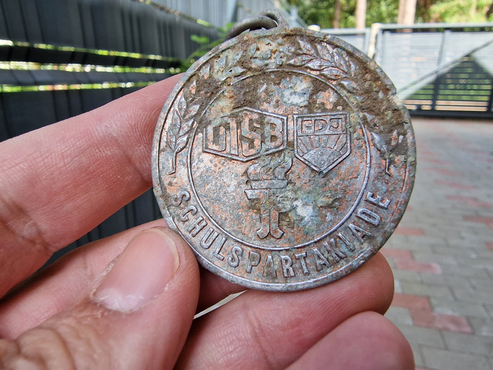 WW2 Original German Badges Front Item Relic.
