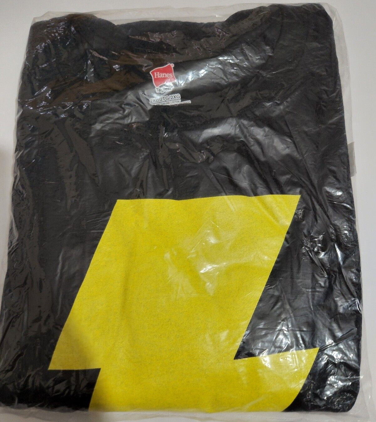 BLACK ADAM 2X-LARGE T-SHIRT 2000 HEAVY- COTTON