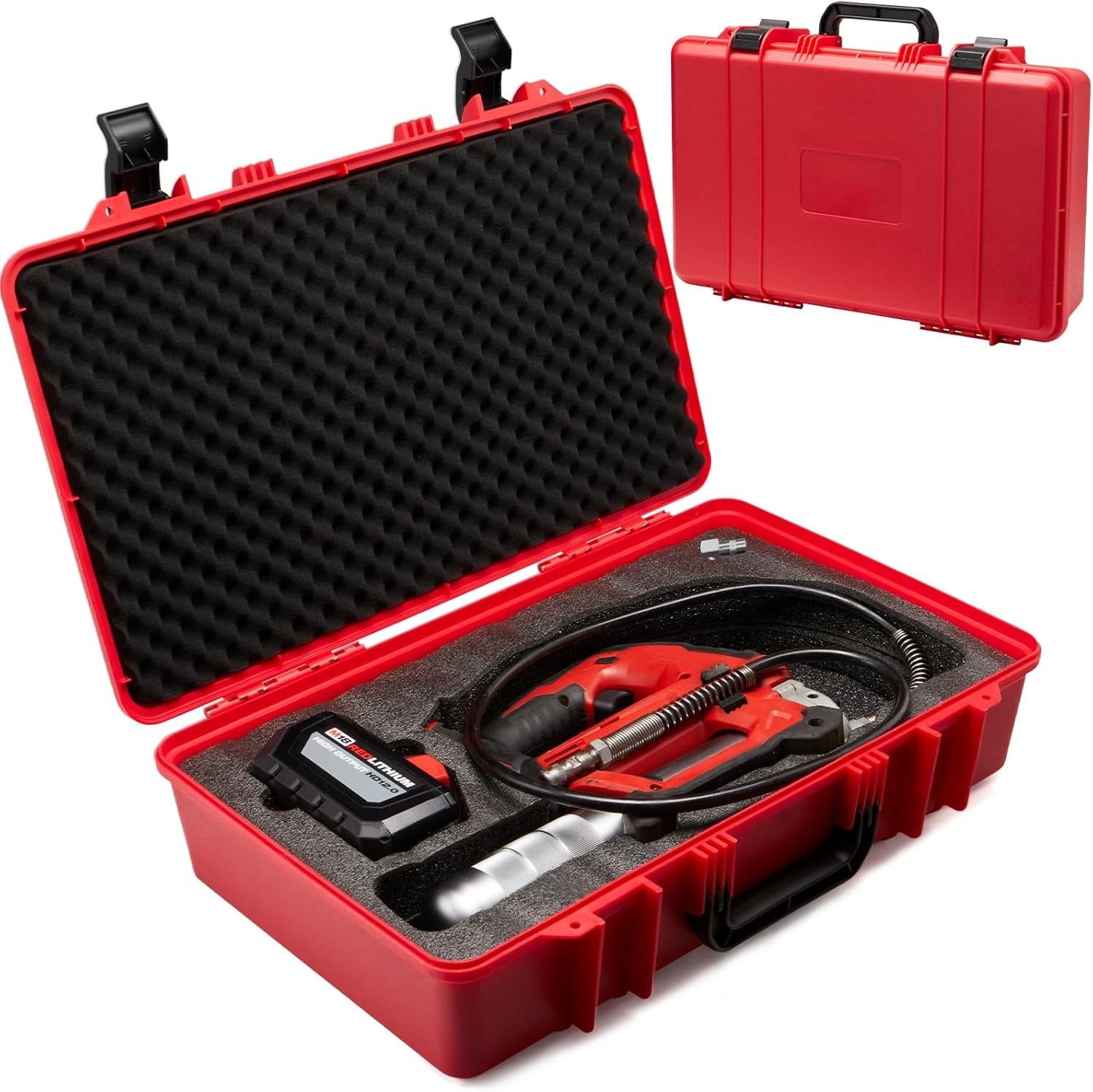 Hard Shell Case for Milwaukee Grease Gun Fits for M18(2646-20) M12(2446-20) H