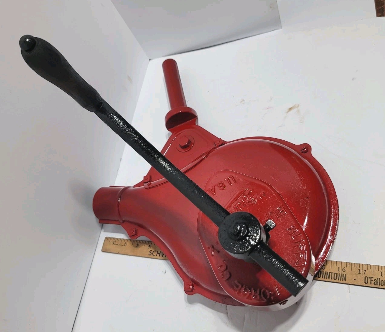 Vintage BUFFALO FORGE CO. "BUFCO" Blacksmith Forge Blower Works Hand Crank