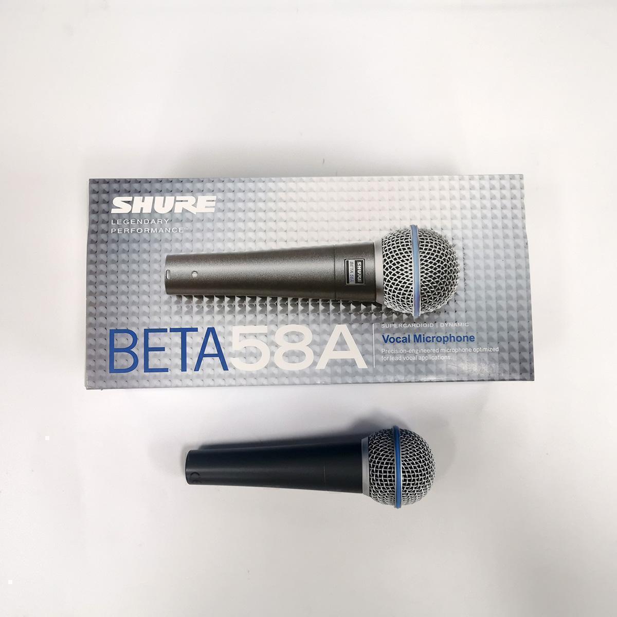 Shure BETA 58A Supercardioid Dynamic Vocal Professional Microphone Handheld Case