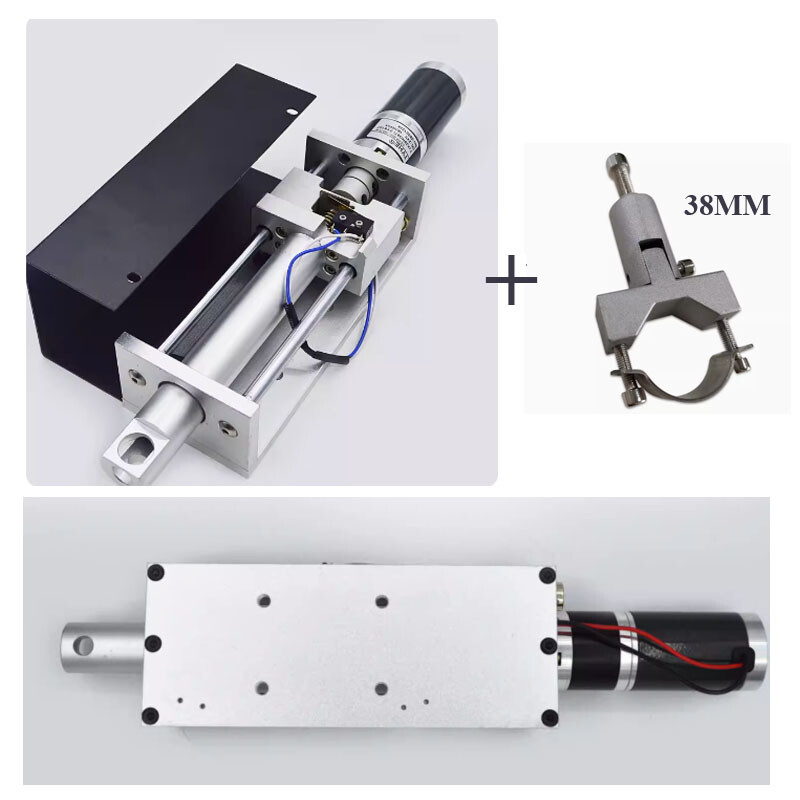 DC 24V CNC Cutting Torch Holder Plasma Flame Cutting Machine 100mm Z-axis Lifter