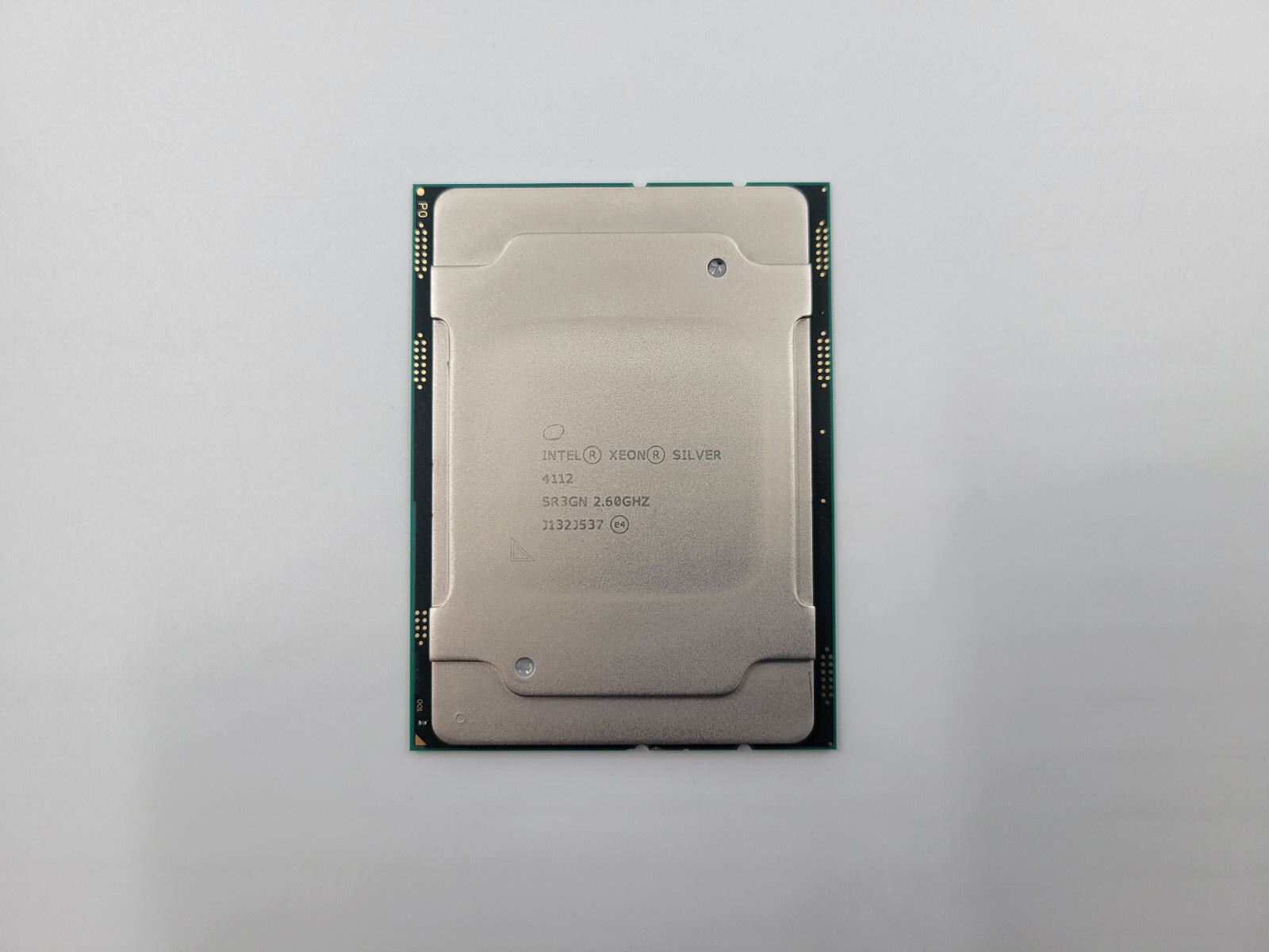 Intel Xeon Silver 4112 2.60Ghz Quad-Core 8.25 MB LGA 3647 CPU P/N: SR3GN Tested