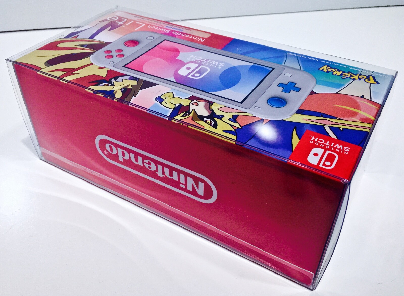 1 Box Protector For NINTENDO SWITCH LITE Console Boxes! Fits Pokemon and others!