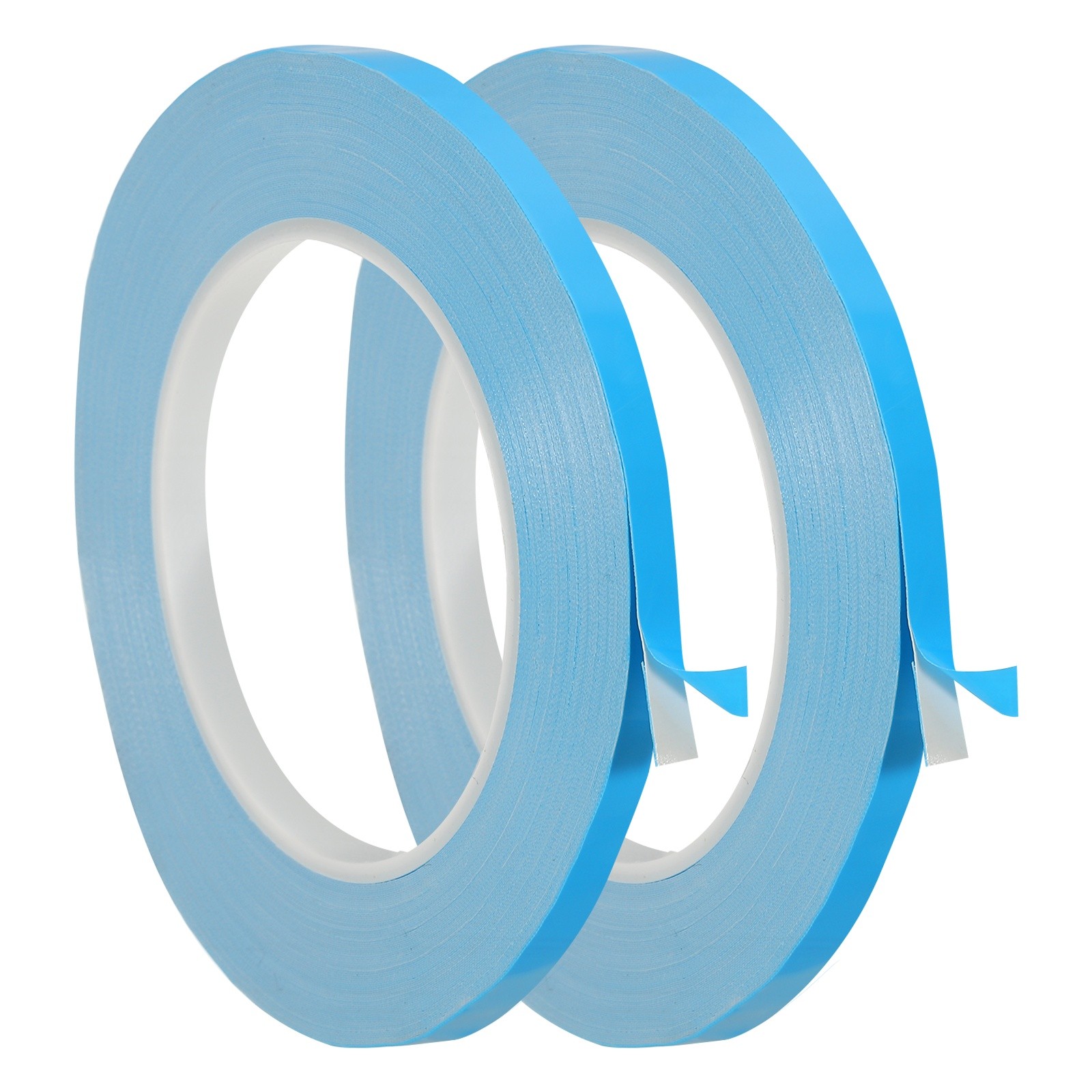 2 Rolls 25mx5mmx0.2mm Thermal Adhesive Tape Double Side Adhesive Thermal Tape