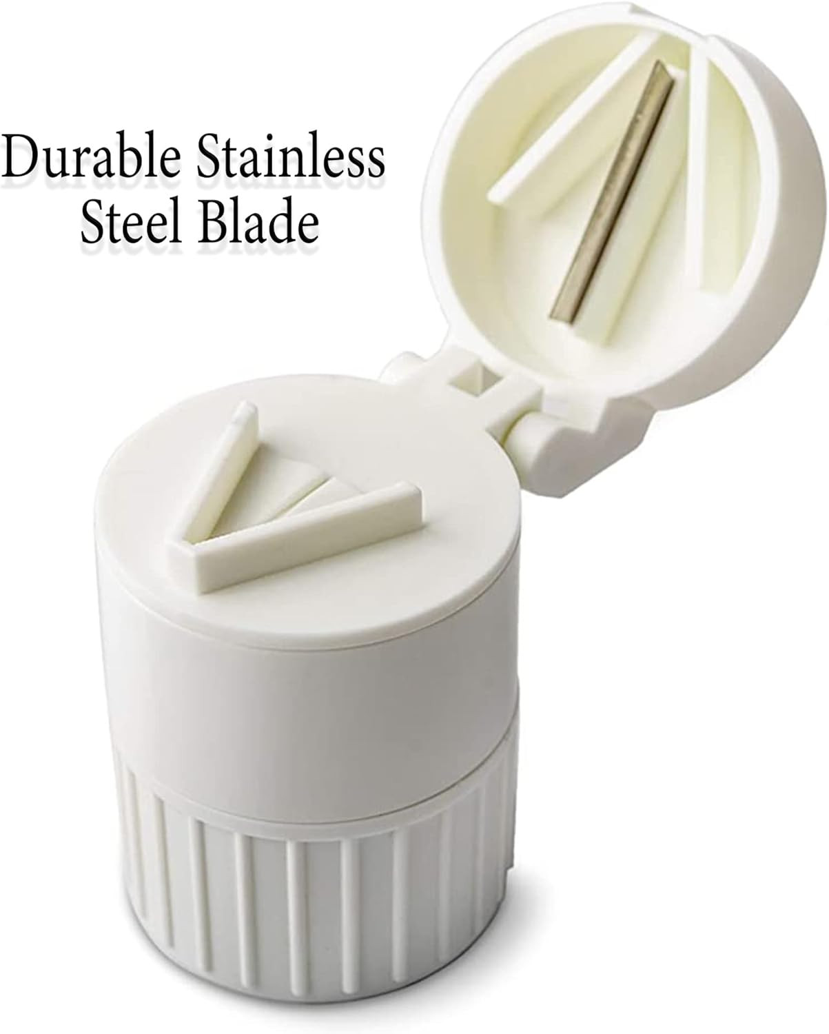 Rehabilitation Advantage 4-In-1 Pill Cutter, Crusher, Storage Container