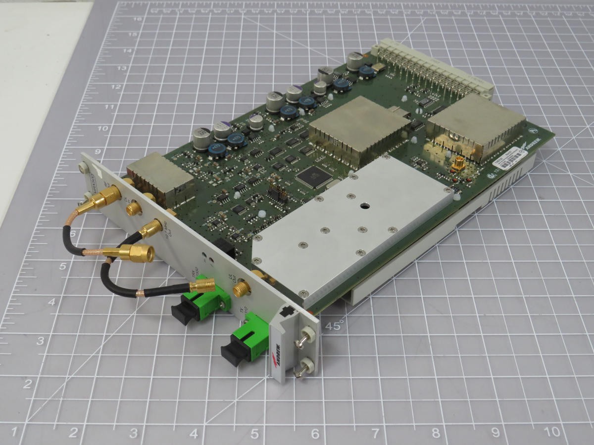 COMMSCOPE 7582501 TMEX-500 IL MASTER PROC/RX 1550 WDM 12 VDC 0.5 AMP T193556