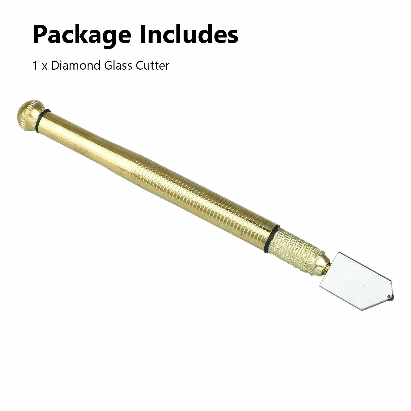 Professional Diamond Tip Glass Cutter Tungsten Carbide Precision Cutting Tool US