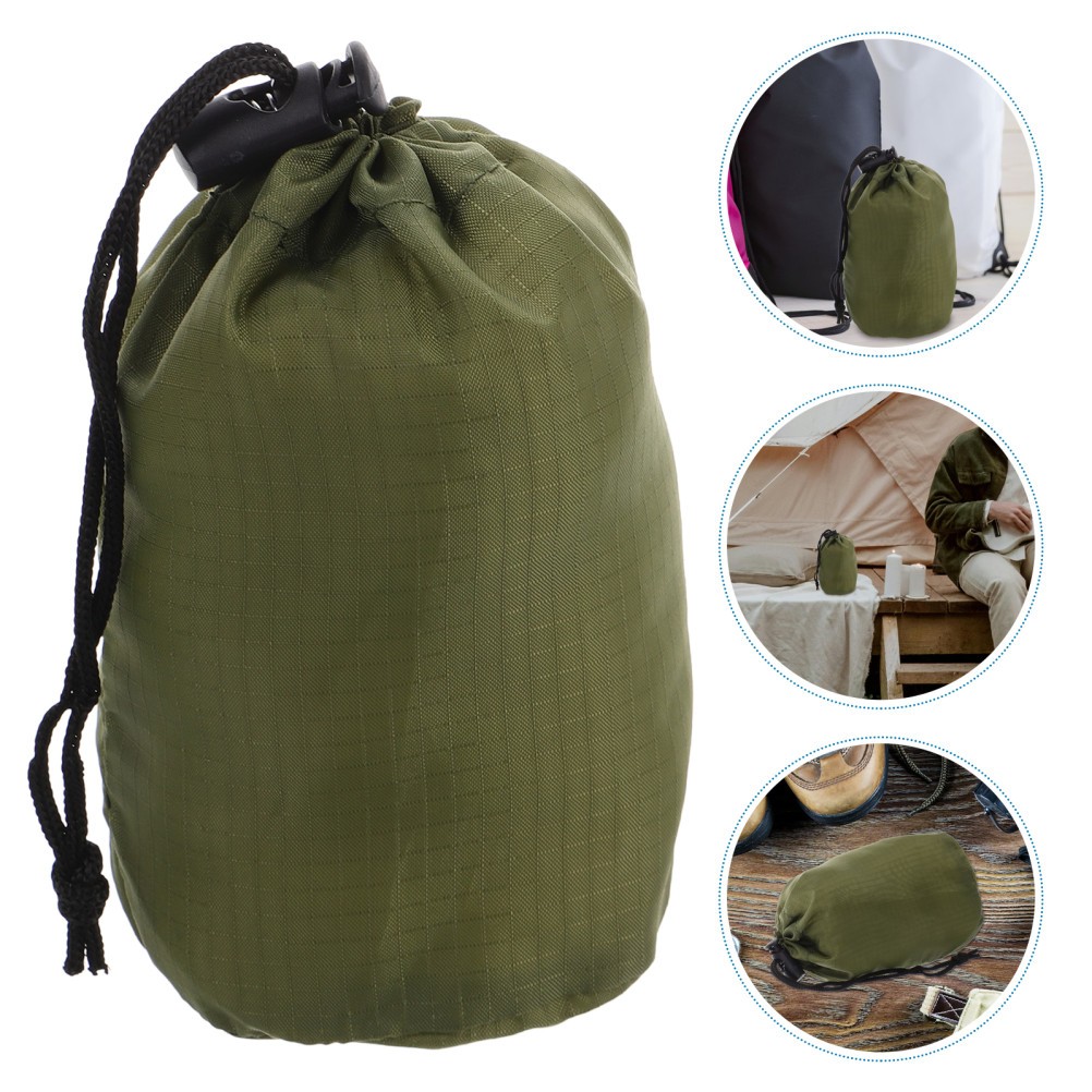 Small Waterproof Drawstring Bag Compression Stuff Sack Raincoat