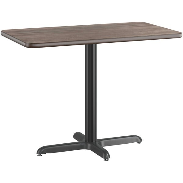 30" x 42" Rectangular Restaurant Table Top with Ash Laminate Top Finish