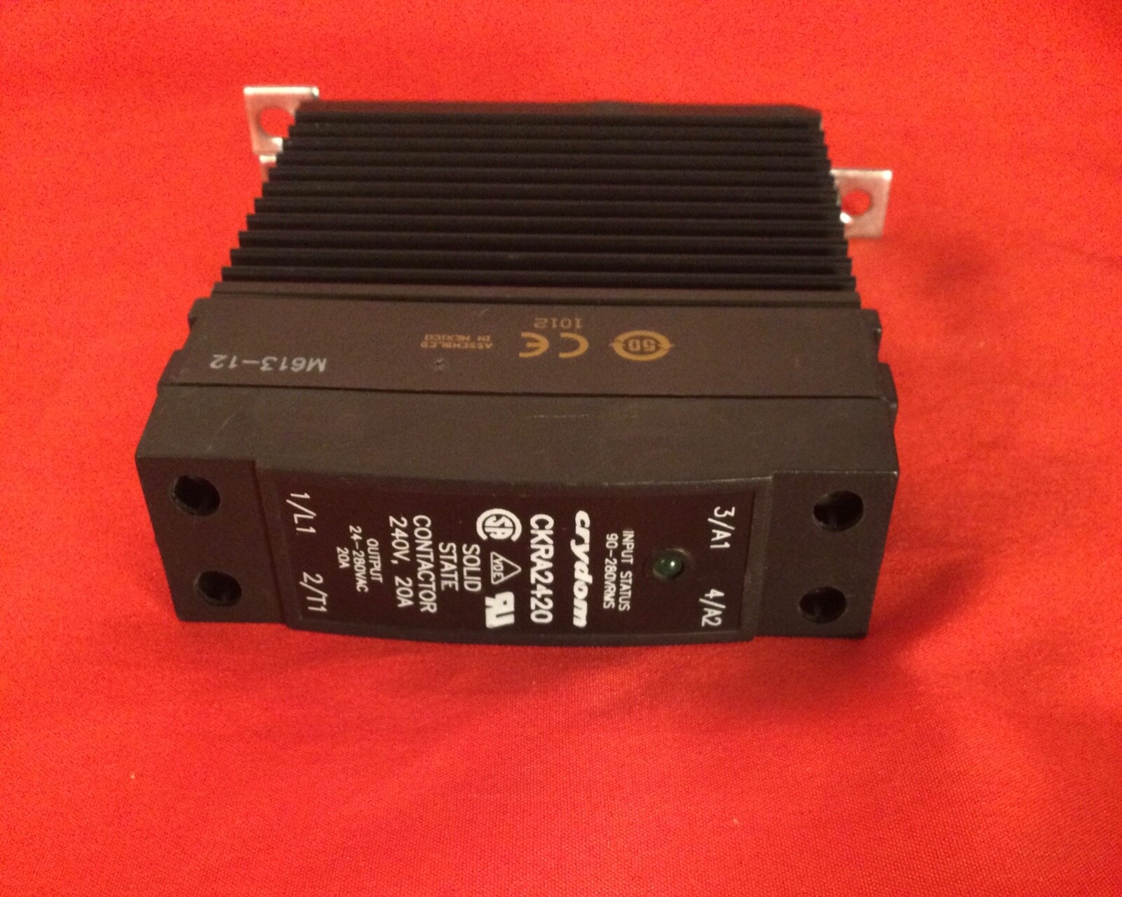 crydom solid state relay ckra2420 new open box 240v 20a contractor.