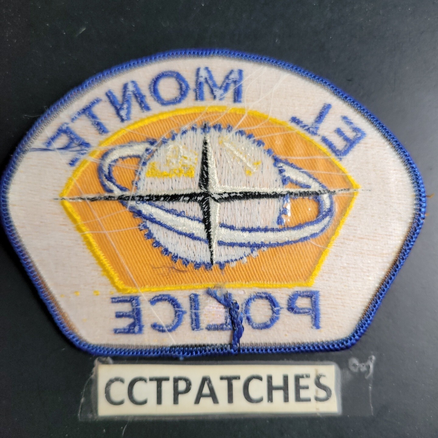 EL MONTE, CALIFORNIA POLICE SHOULDER PATCH CA