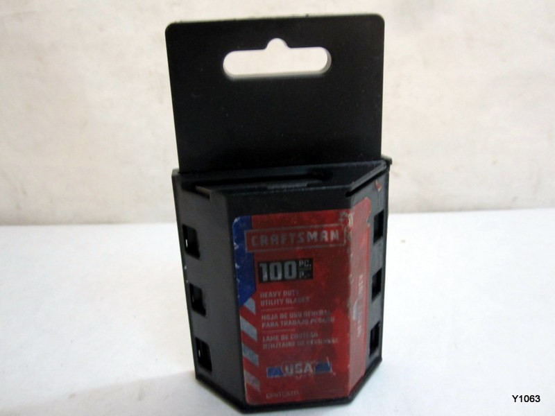 Craftsman 100 Pc Heavy Duty Utility Blades CMHT11921A