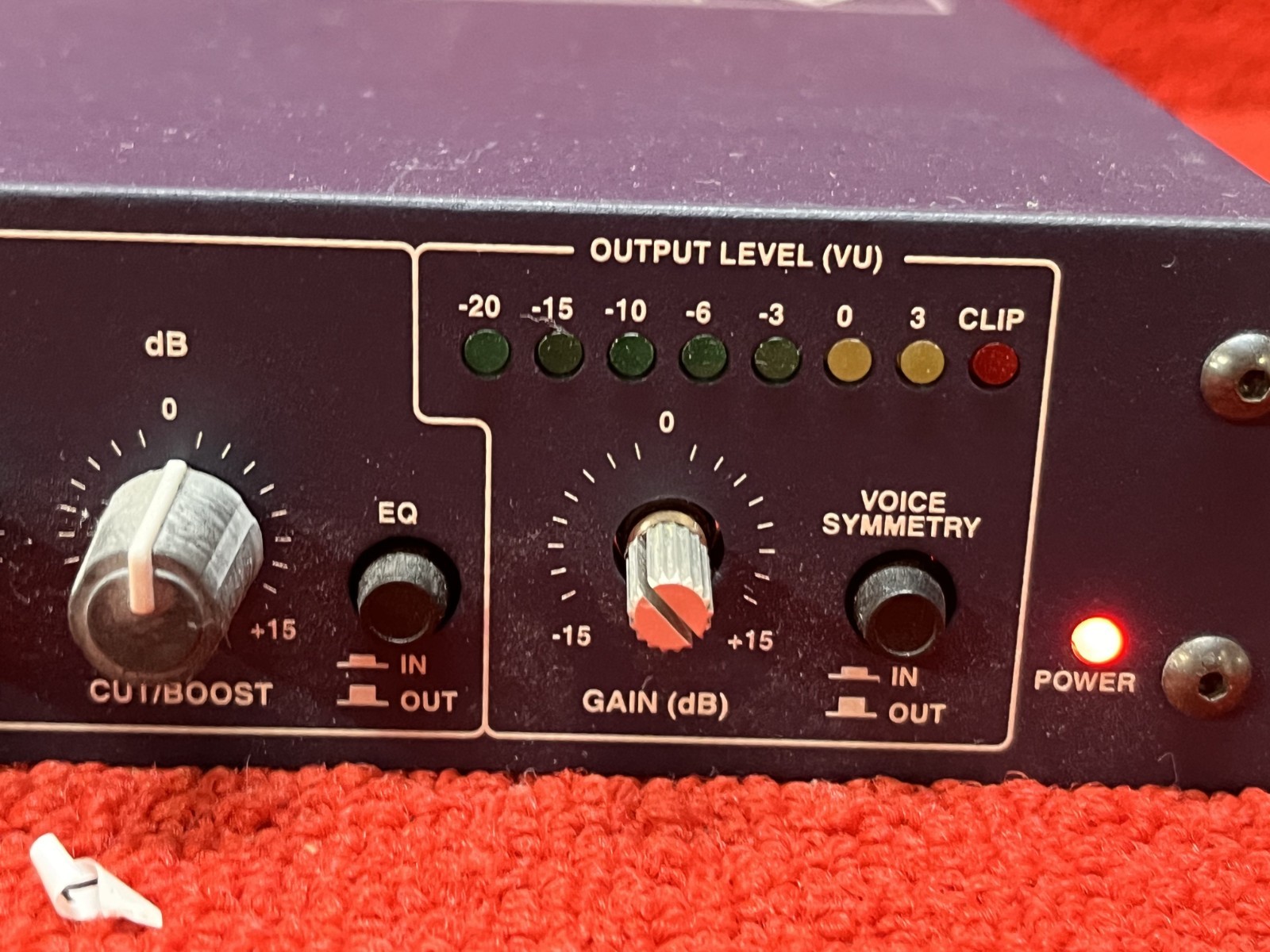 Used Symetrix 528E Analog Voice Processor Single-Channel Tested Good Condition