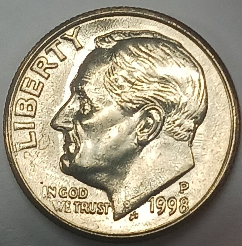 1998-P Roosevelt Dime BU Uncirculated