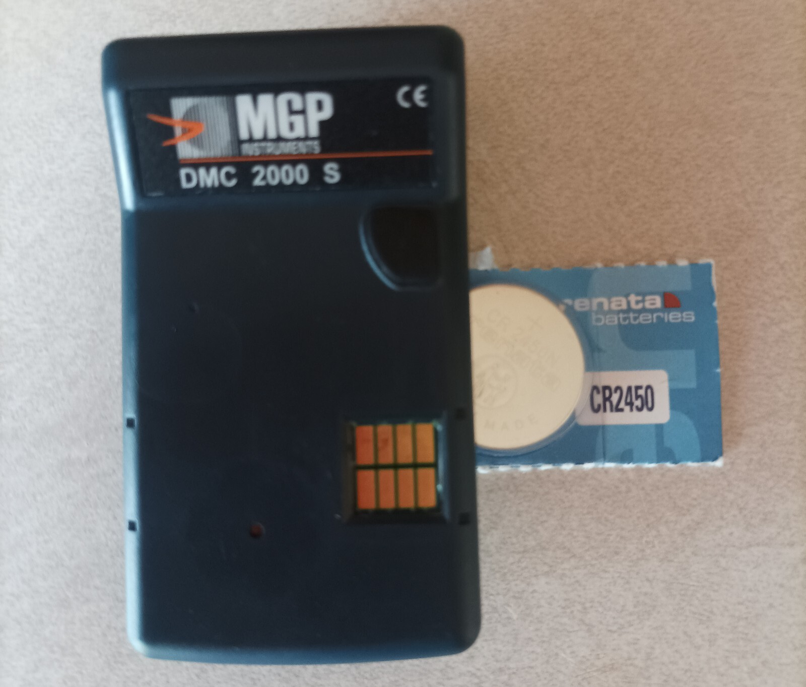 MGP DMC 2000 S Nuclear Geiger Radiation Detector Dosimeter  WITH BATTERY READ DC