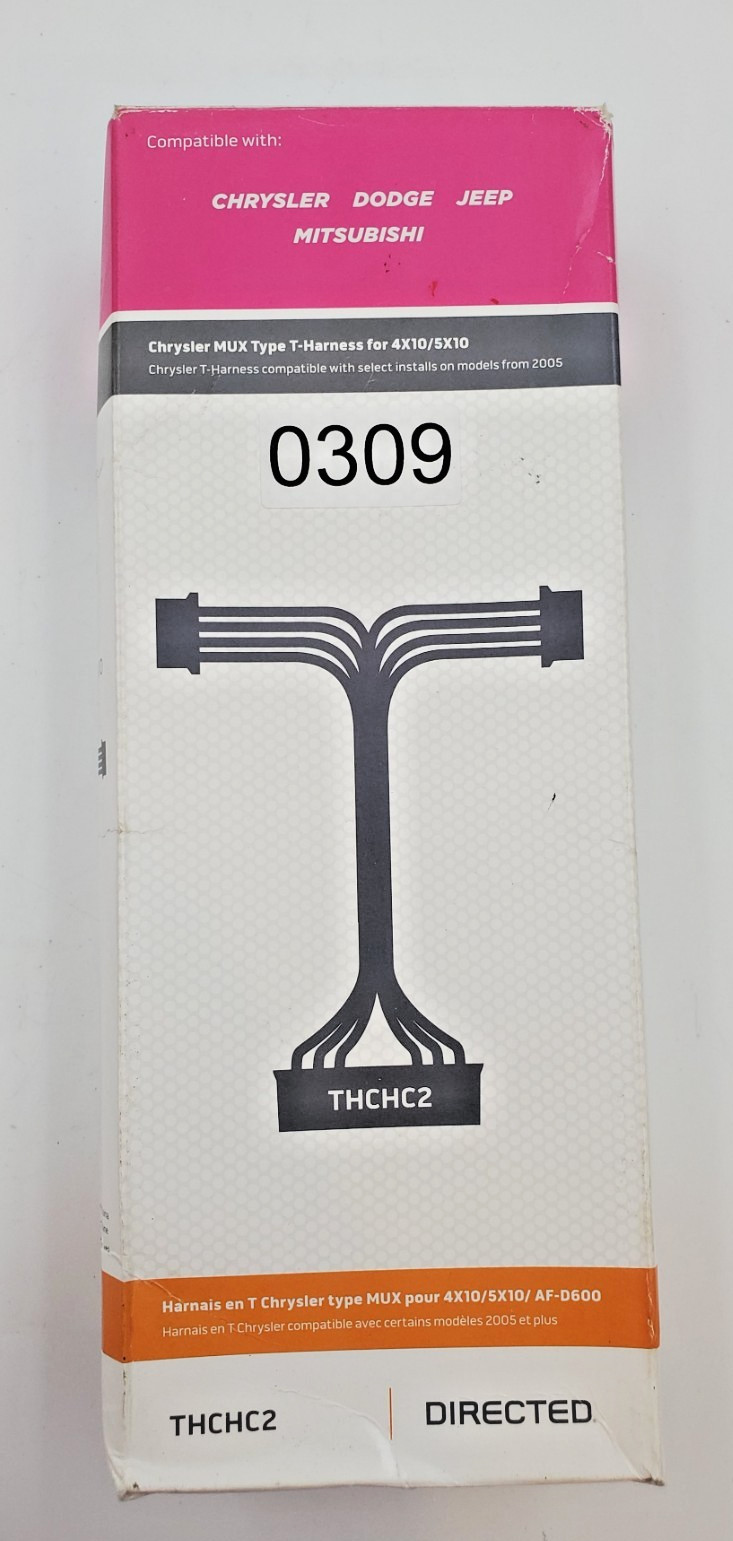 Directed THCHC2 T-harness  4x10 5x10  Dodge Jeep Chrysler Mitsubishi
