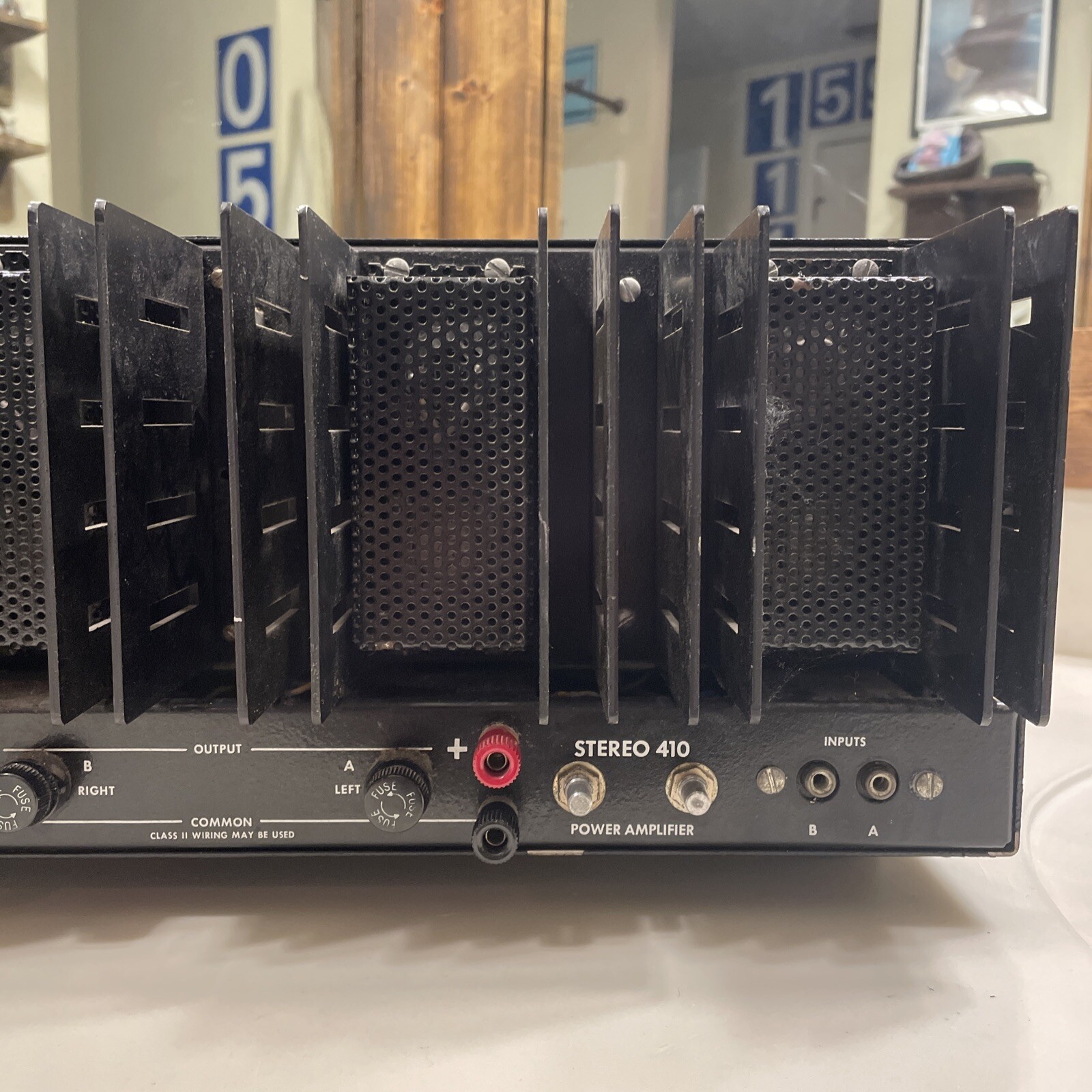 Dynaco Stereo 410 Amplifier Black Vintage
