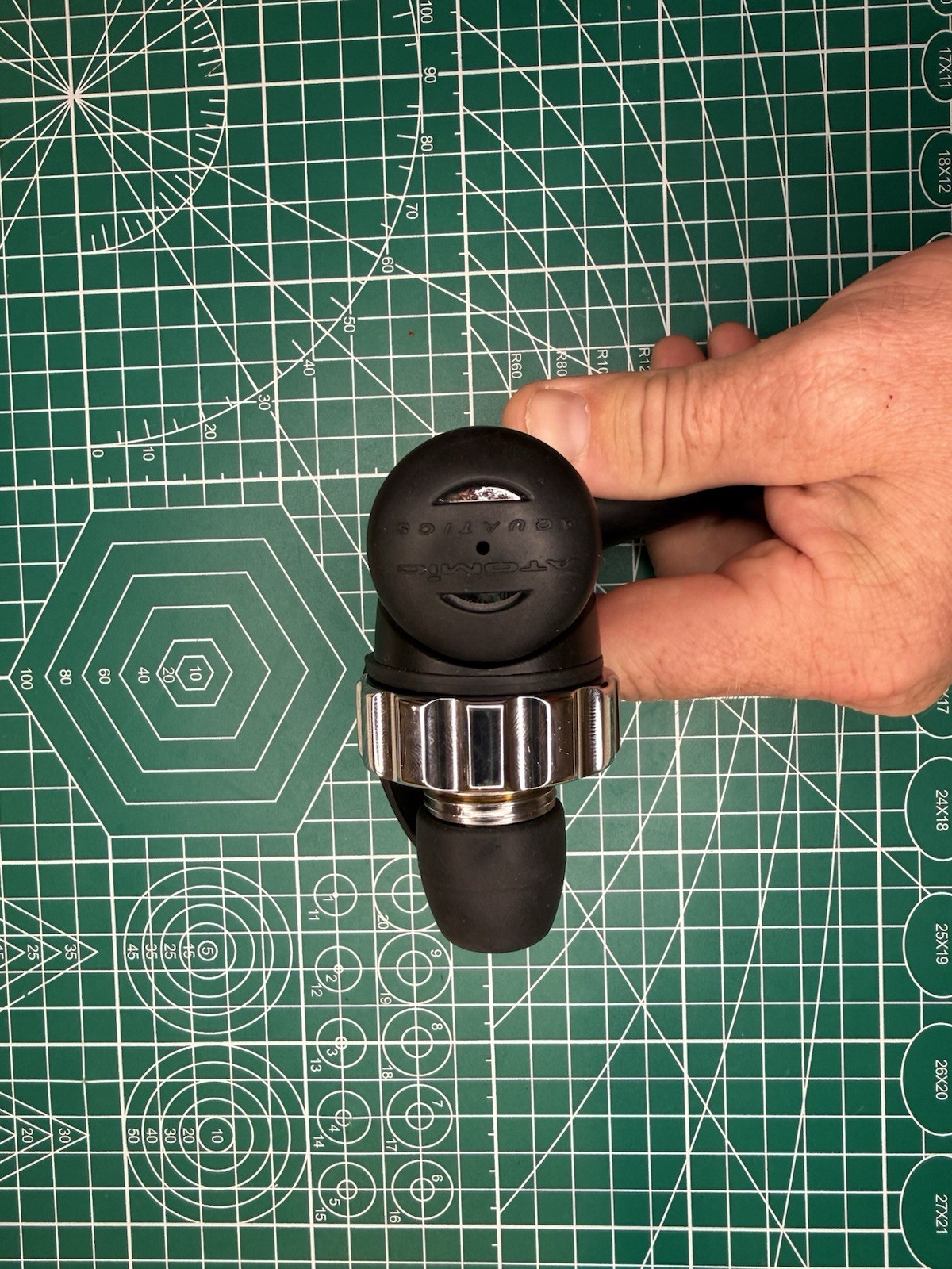 Atomic Aquatics B2 Scuba Diving Regulator- DIN- Blacked Out Edition