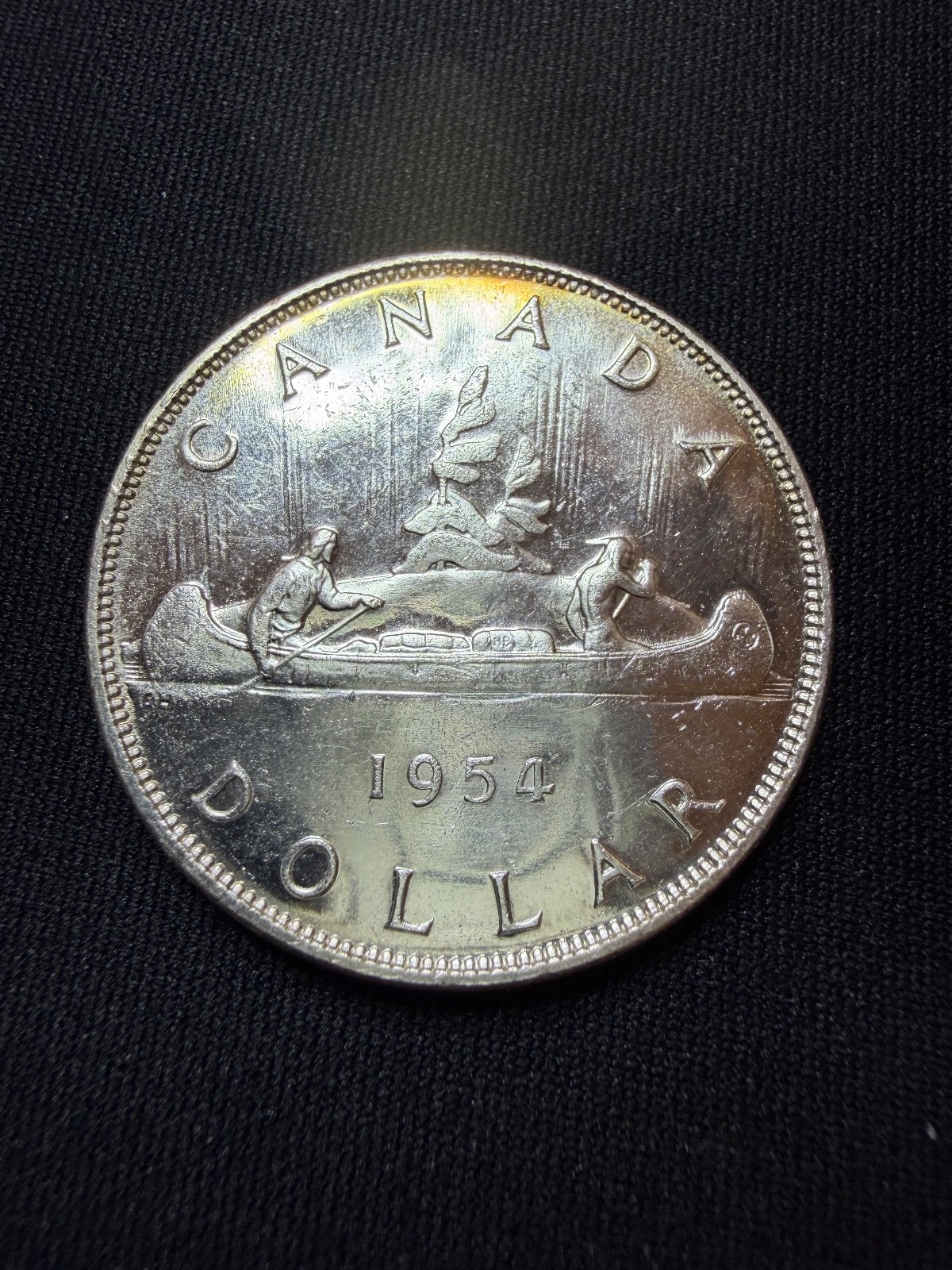 1954 proof-like Canadian Silver Dollar Coin