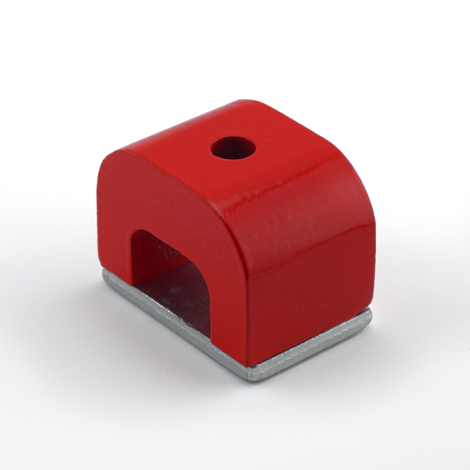Master Magnetics 07270 Red Horseshoe Magnet 1.18 L x 0.78 W in.