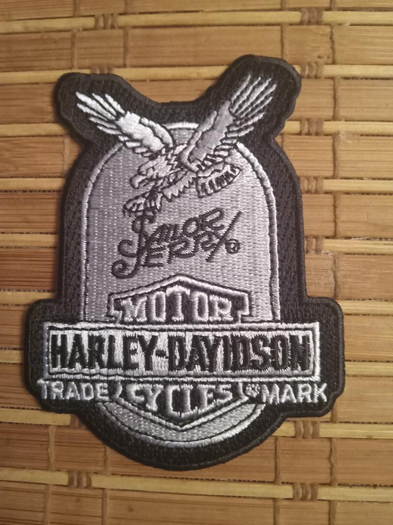 Harley Davidson Ride Free Eagle Motorcycle Patch