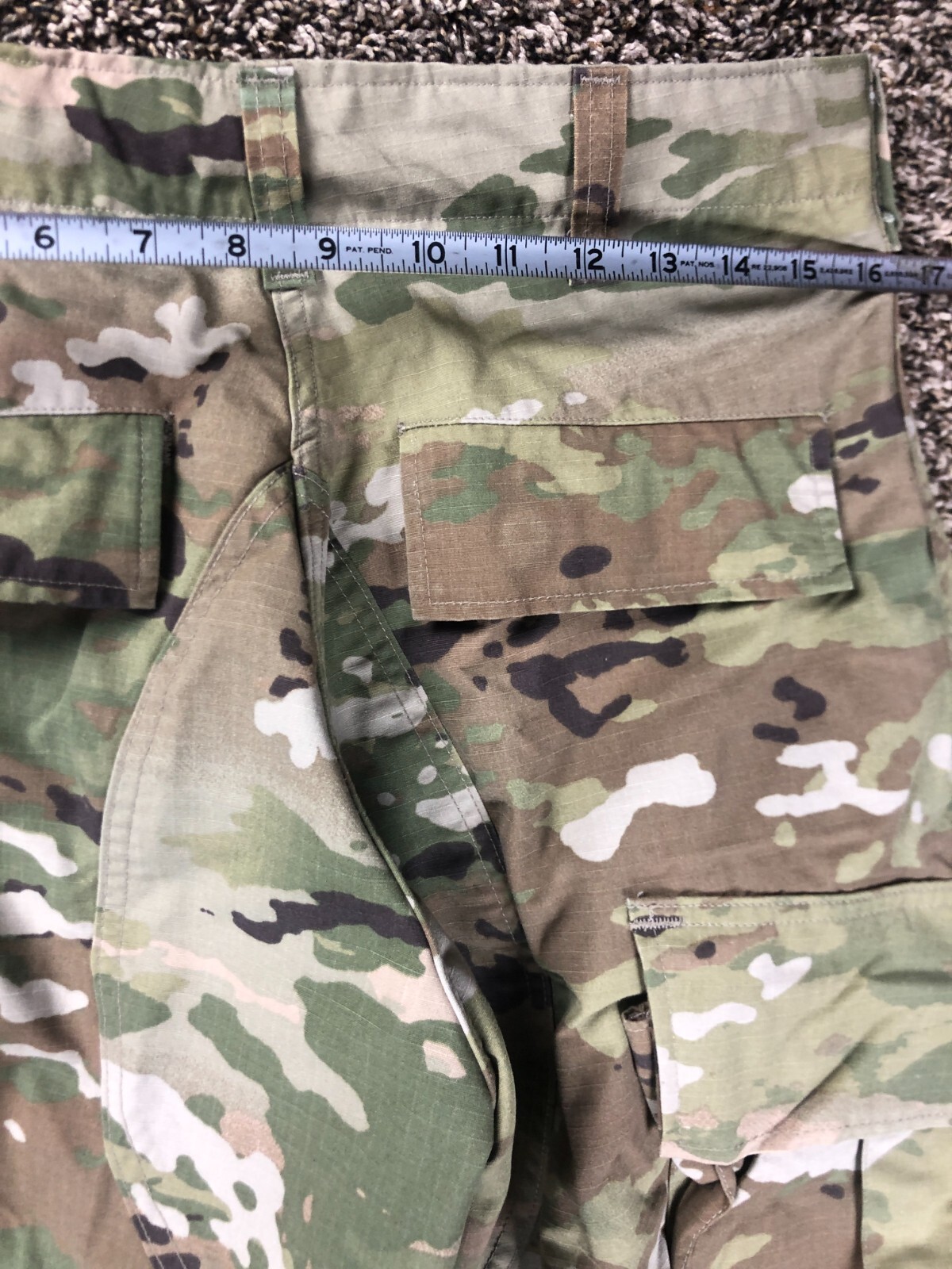 Army Combat Cargo Utility Trousers Uniform Multicam Unisex Small Regular