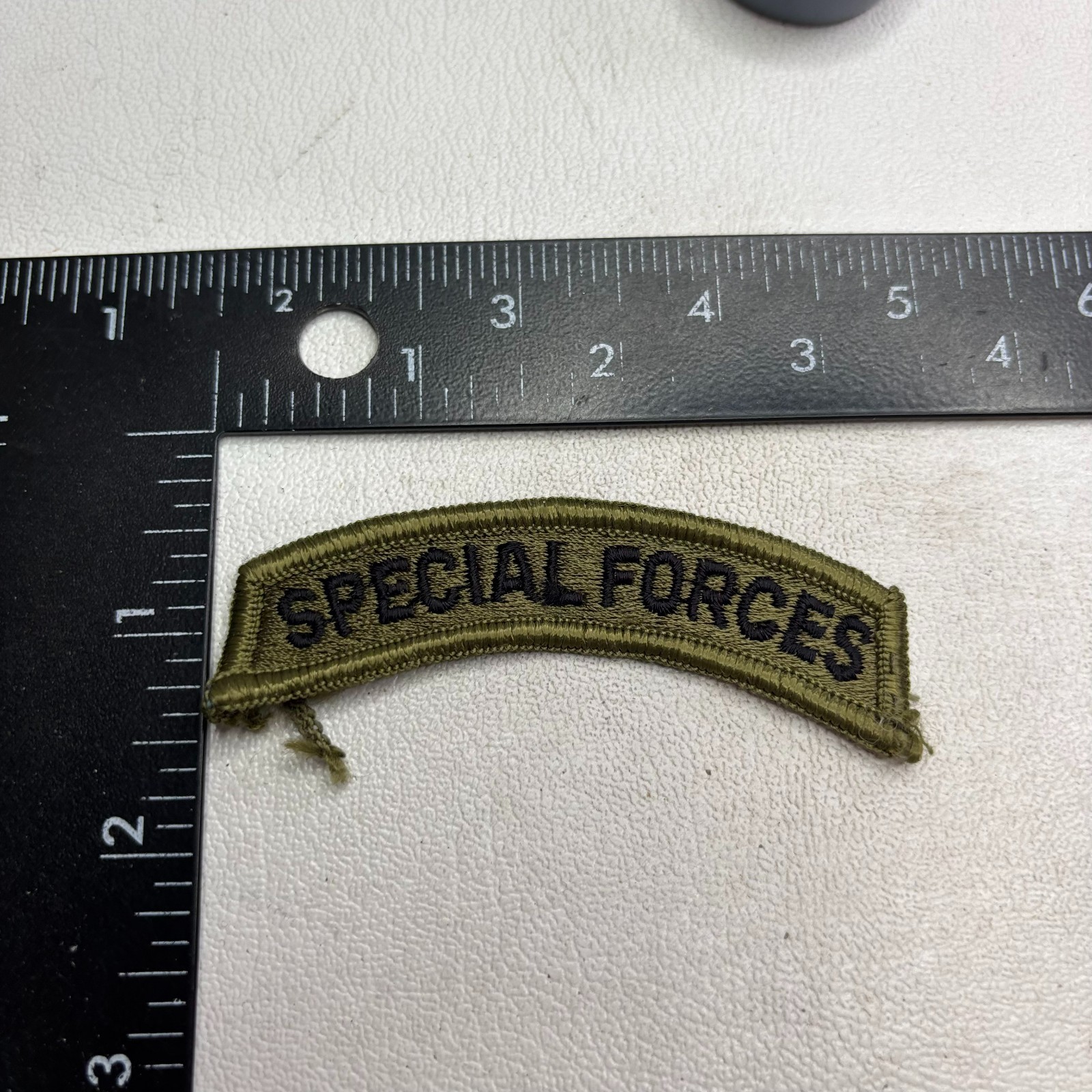 Subdued SPECIAL FORCES Tab Patch Military 62TX