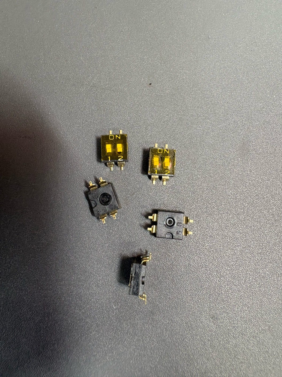 120x DIP Switch 2 Position SMD Multicomp 9472023 ON OFF Surface Mount Bulk Lot
