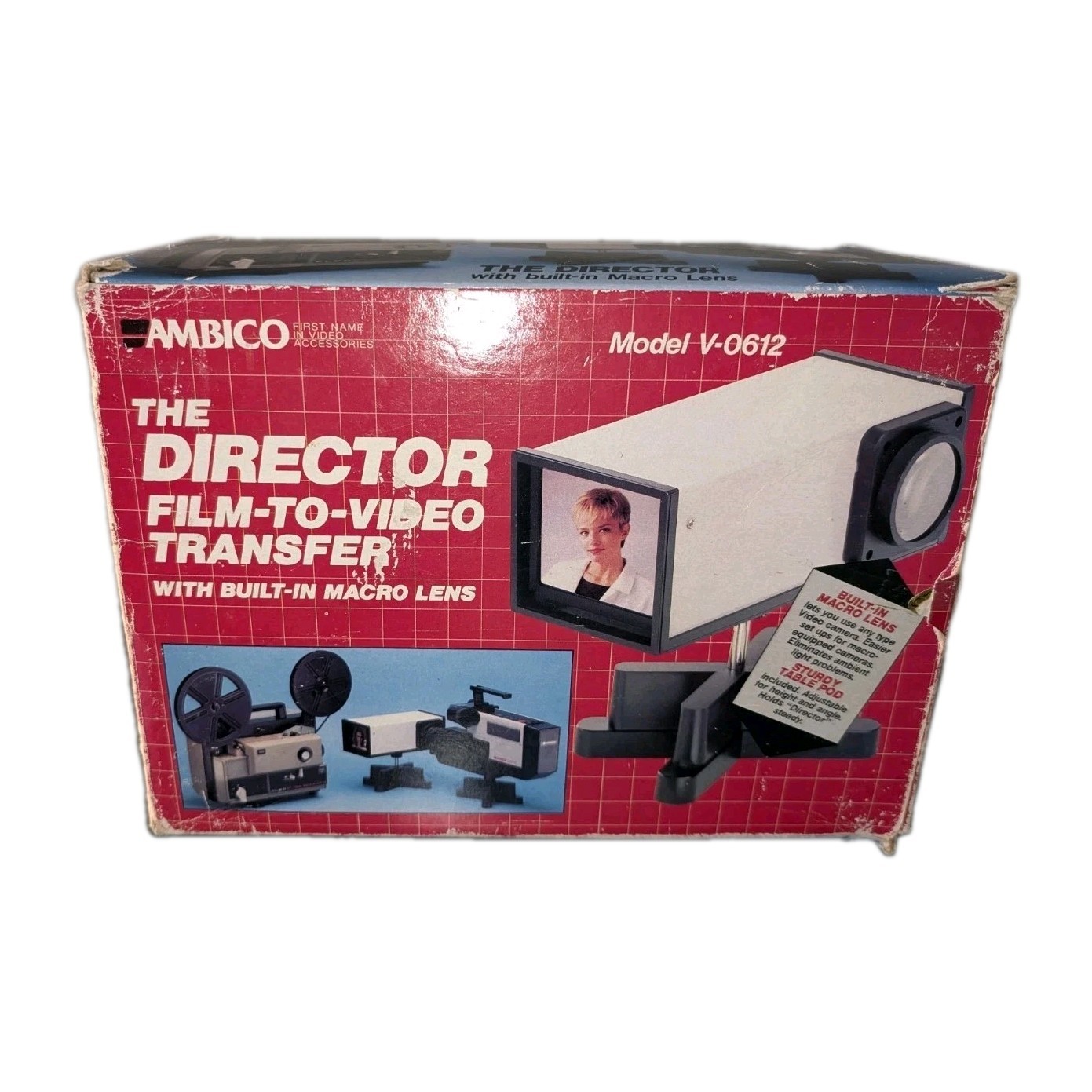 Ambico The Director Film to Video Transfer with Built in Macro Lens V-0612 VTG