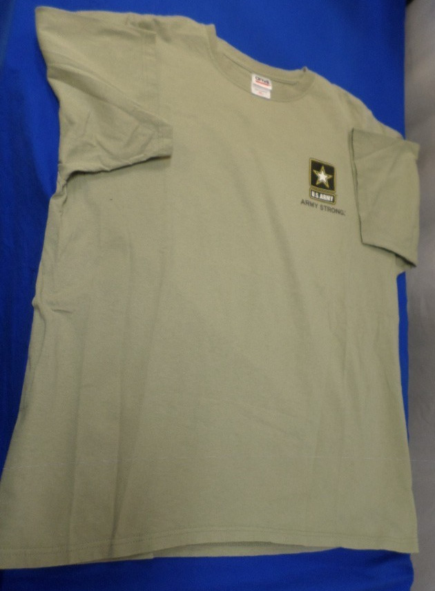 DISCONTINUED 2016-2019  U.S. ARMY TAN SHIRT DISCONTINUED RECRUIT DEP MEPS XL