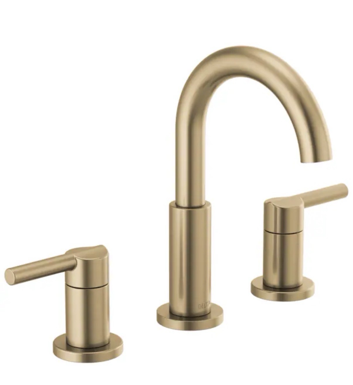 Delta Nicoli Two Handle Widespread Bathroom Faucet Champagne Bronze 35749LF-CZ