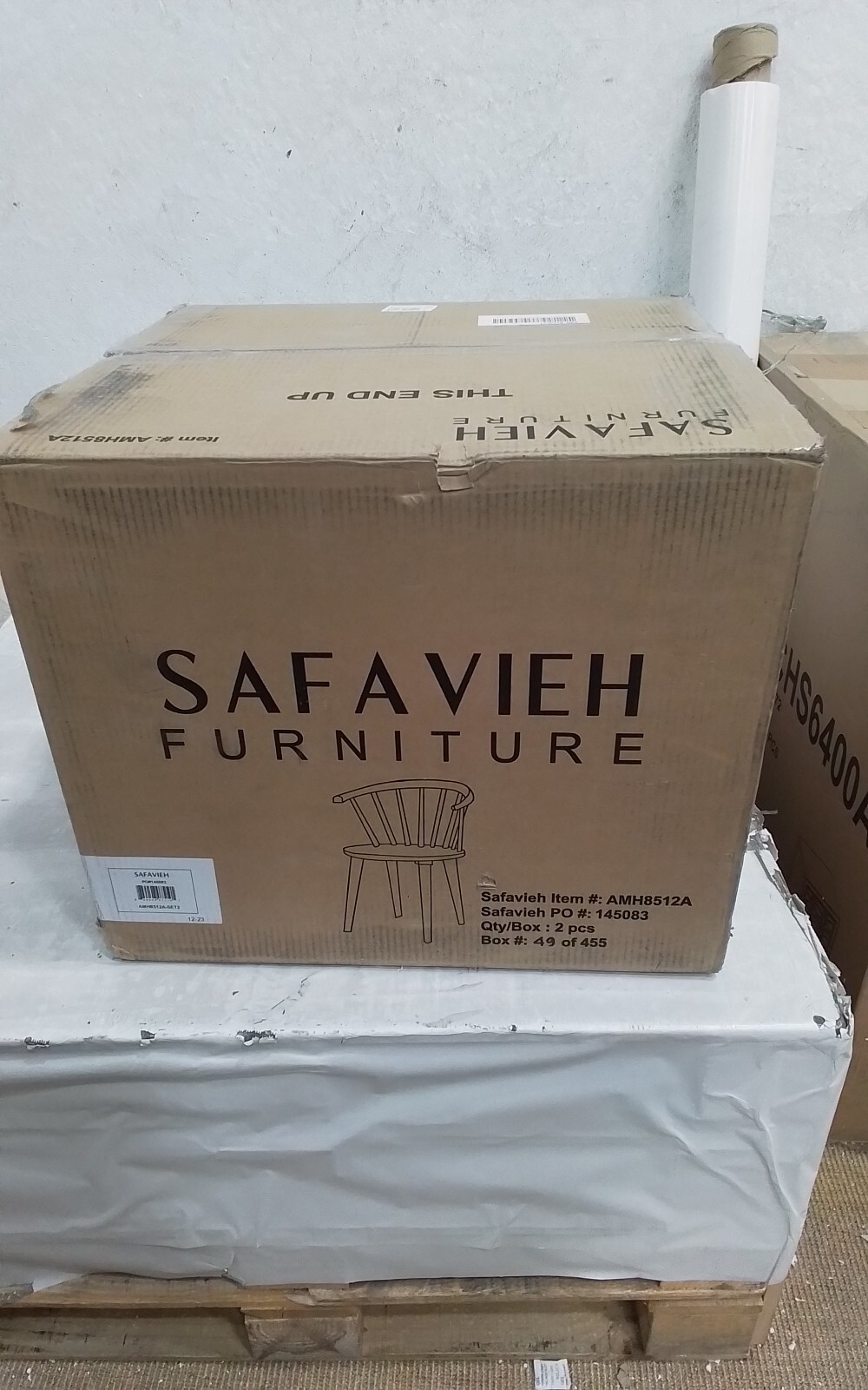 Safavieh BLANCHARD SIDE CHAIR, Reduced Price 2172731852 AMH8512A