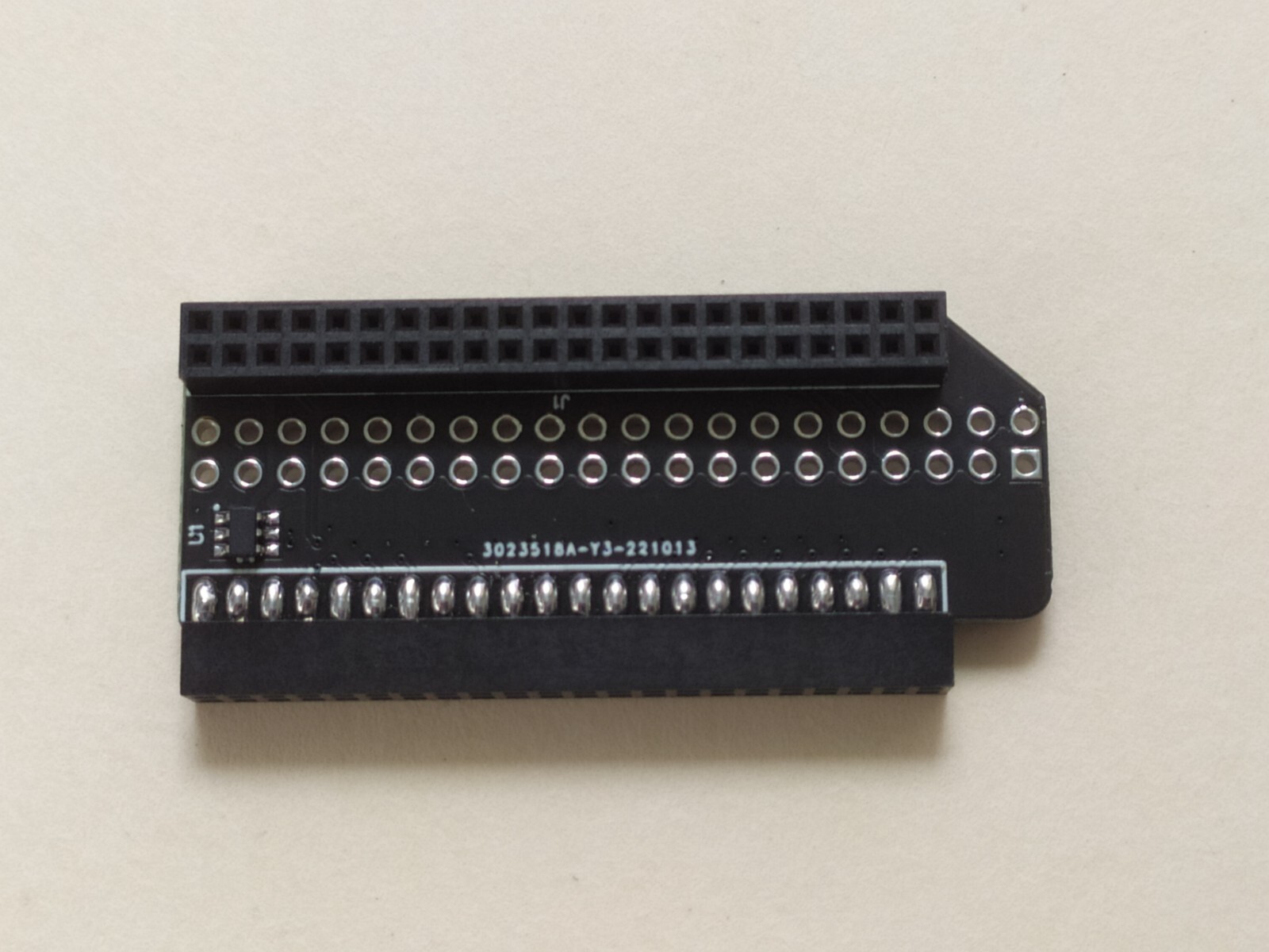 Amiga 1200 / 600 angle IDE 44 PIN adapter , LED fix