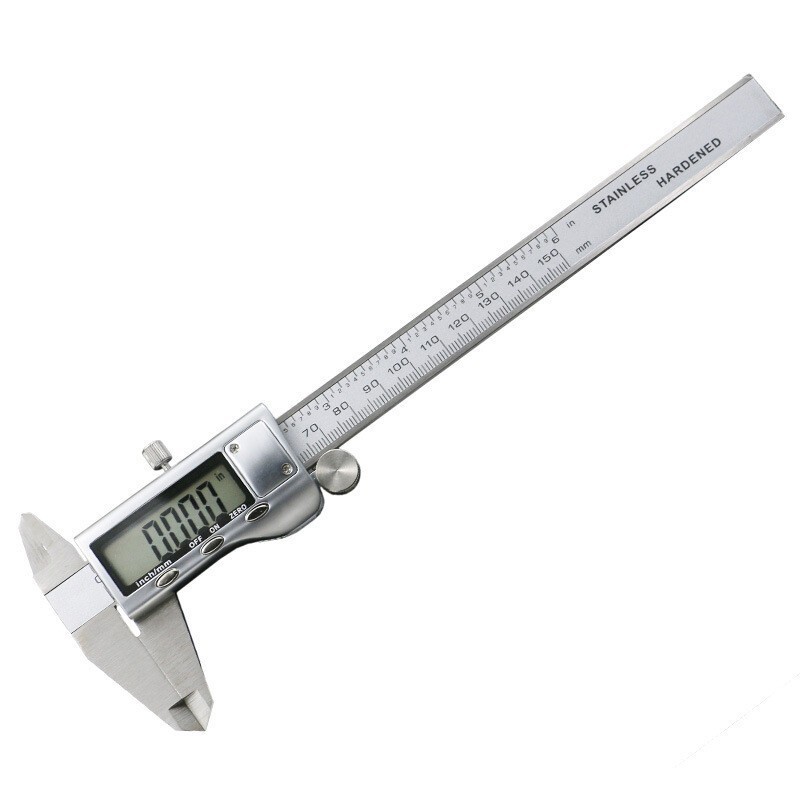 6" 150mm Digital Caliper Micrometer LCD Gauge Vernier Electronic Measuring Tool