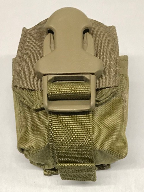 MOLLE Single Frag Pouch V2 USGI Eagle Industries Khaki