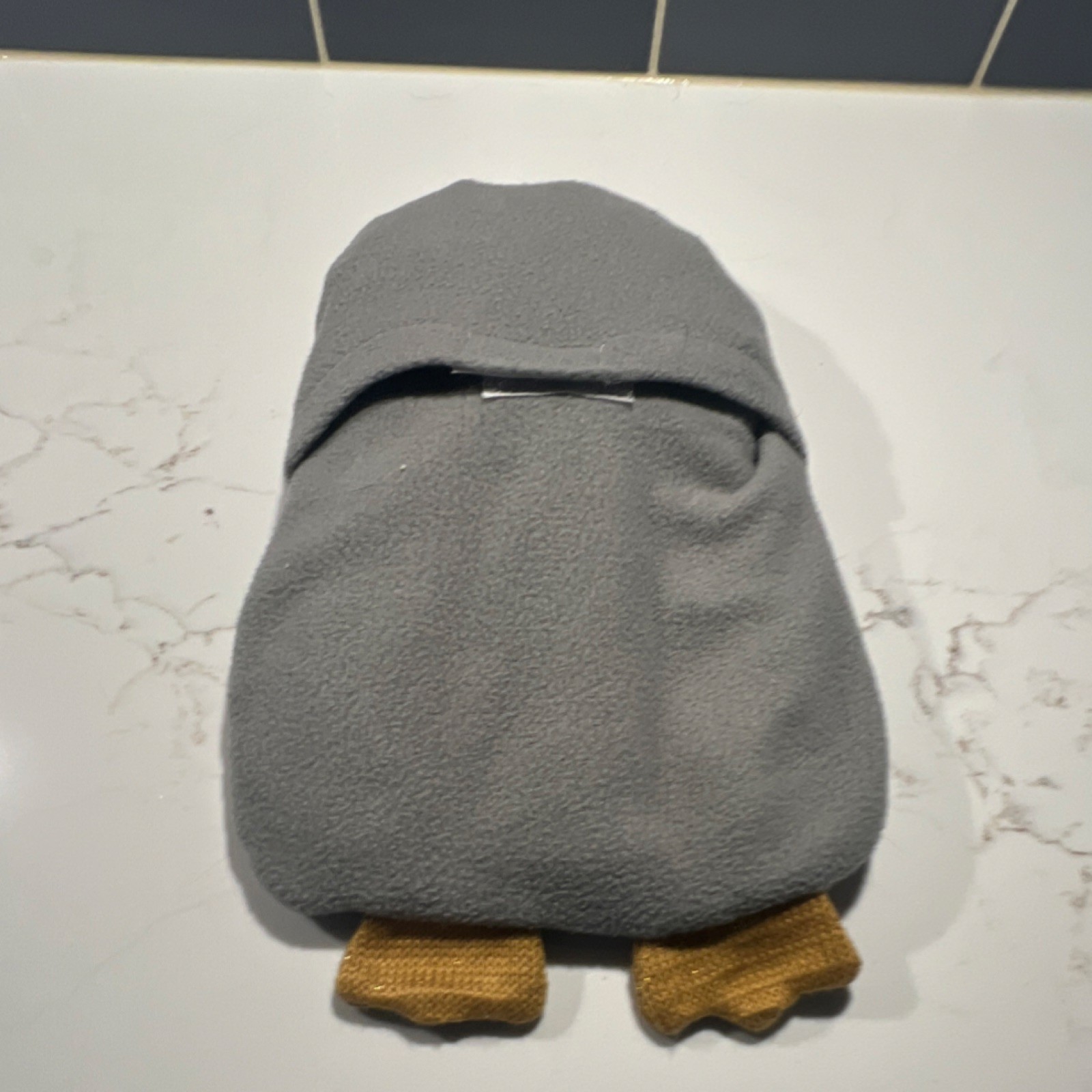 Microwavable Penguin Stuffed Animal USED Reusable Heating Pad