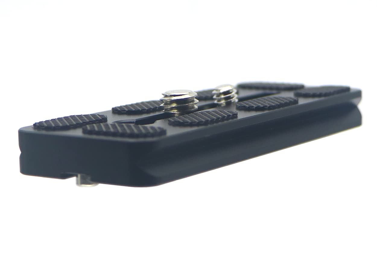 120mm Universal Quick Release QR Plate with 1/4" and 3/8" Mounting Screw for ...