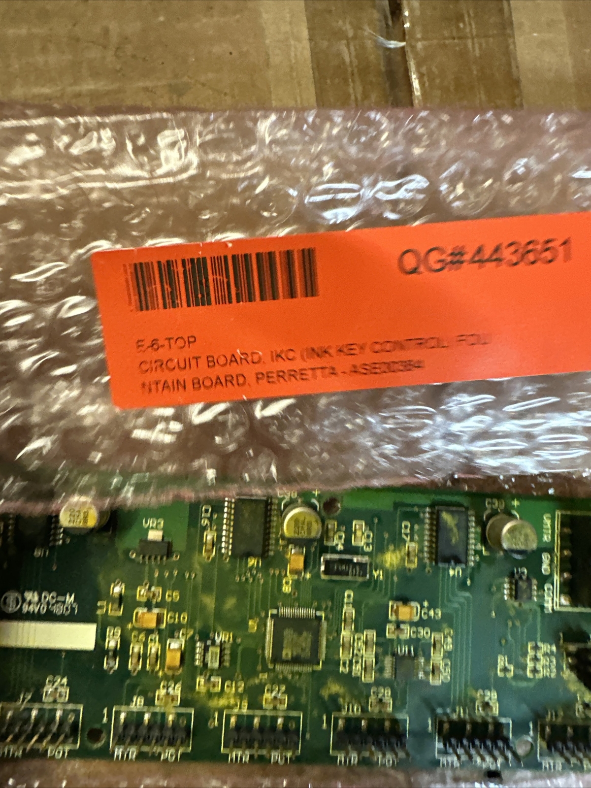 2 Used - Perretta Graphics ASE00384 PC Board Rev: A NOP