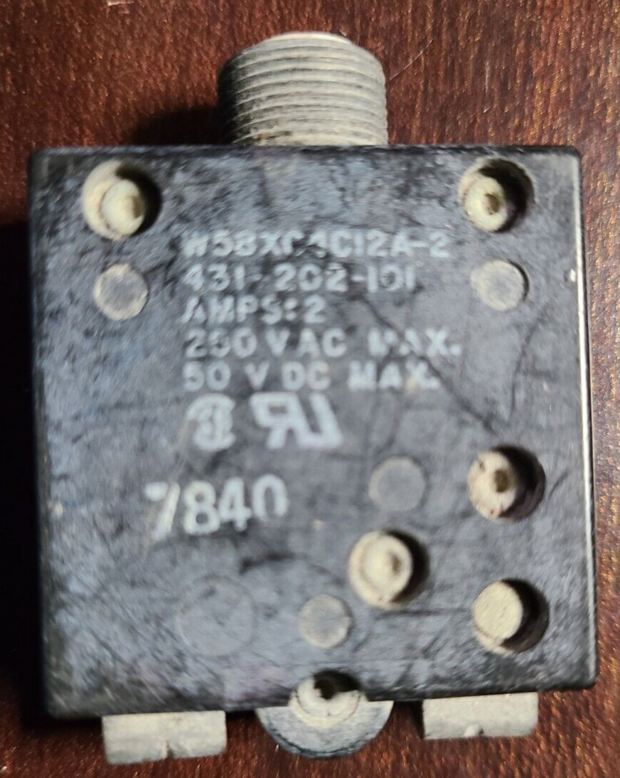 AMF Potter 2 Amp Circuit Breaker 431-202-101