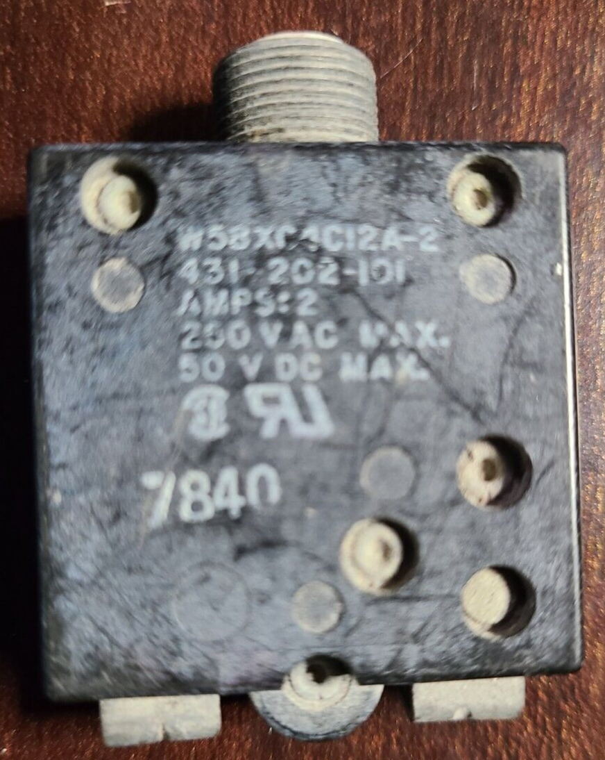 AMF Potter 2 Amp Circuit Breaker 431-202-101