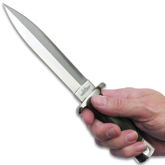 10.5" Gil Hibben Custom Double Edge Hunting Fixed Blade