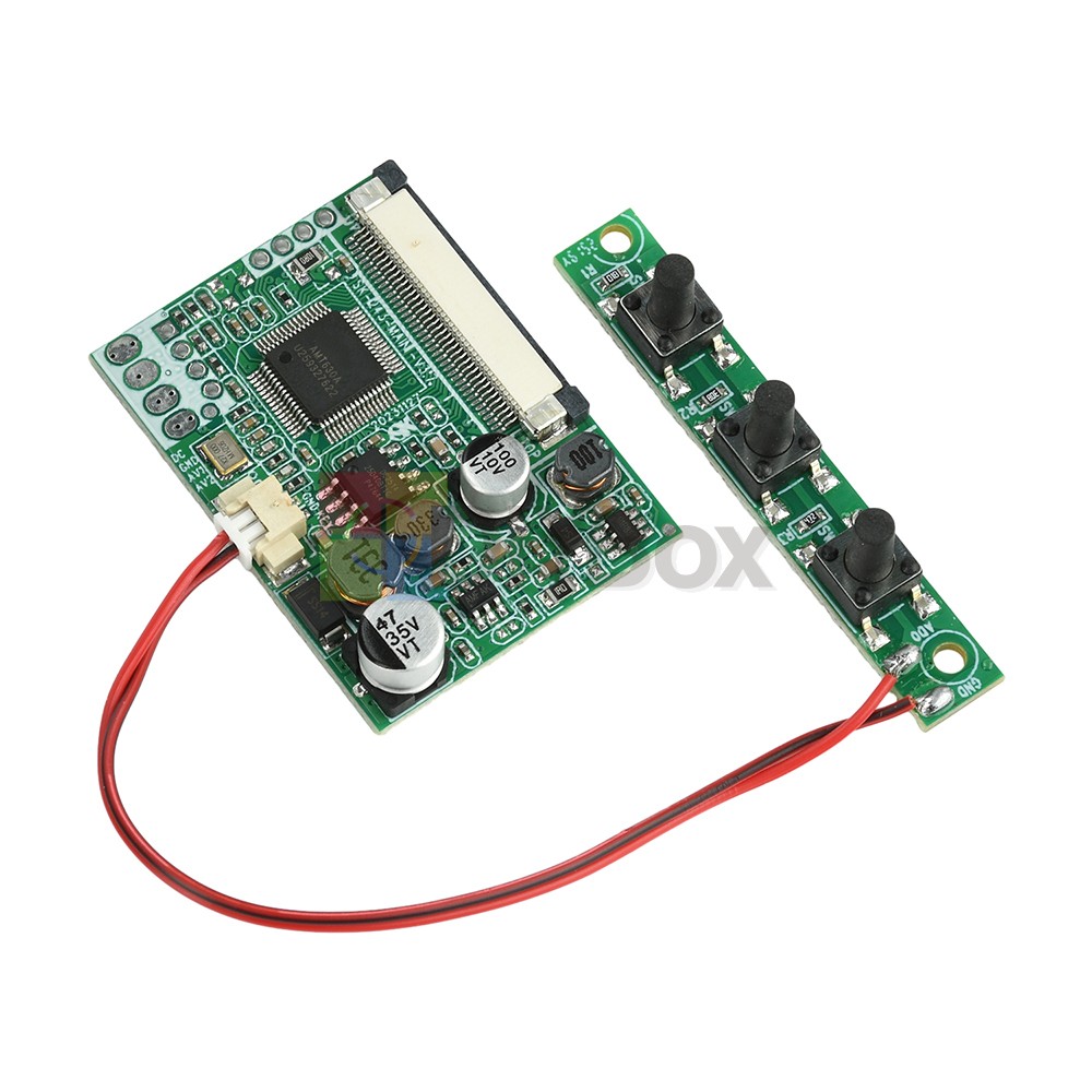 4.3"/5" LCD Monitor Driver Board Module Kit Car Audio Video Display Motherboard
