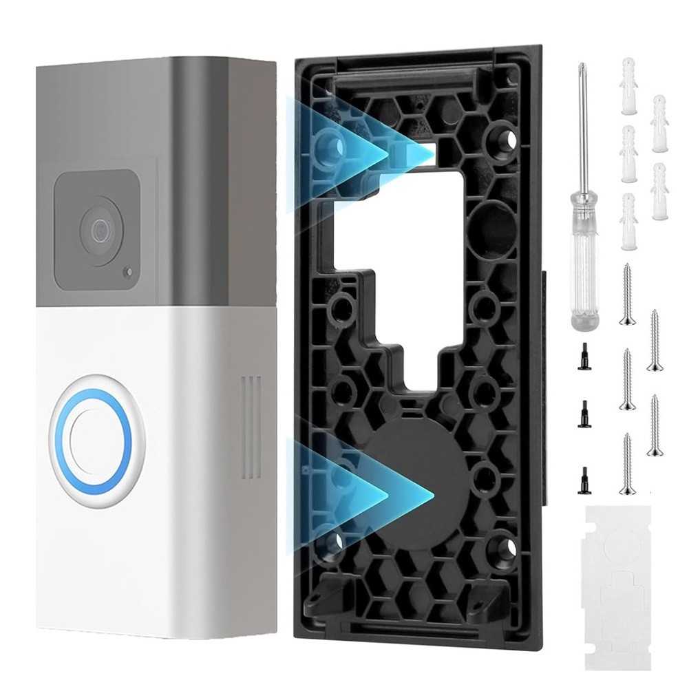 Weather Resistant NoDrill Doorbell Holder for Ring Video Doorbell 2020 Release