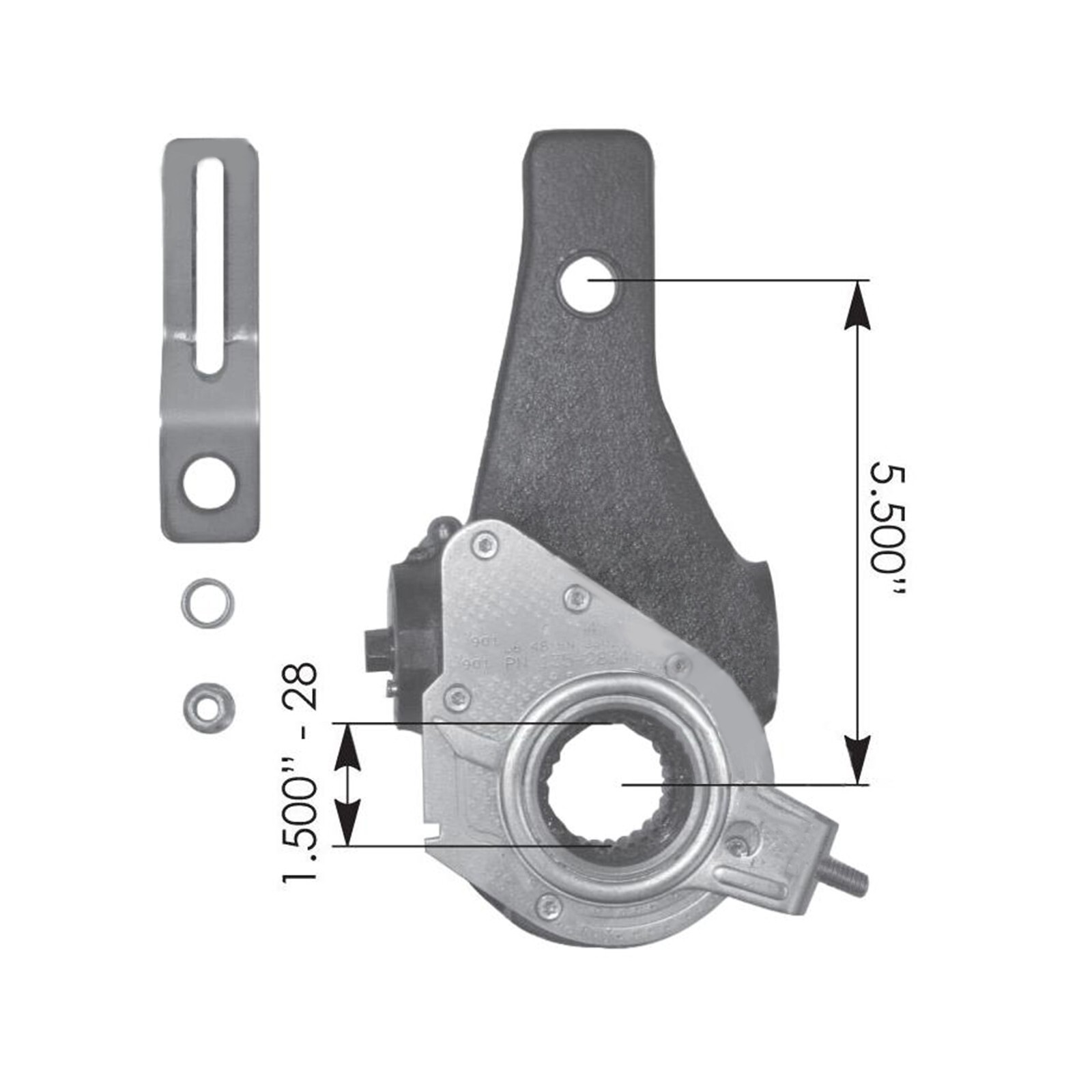 HALDEX TYPE SLACK ADJUSTER 5.5IN    135.2834    40010011