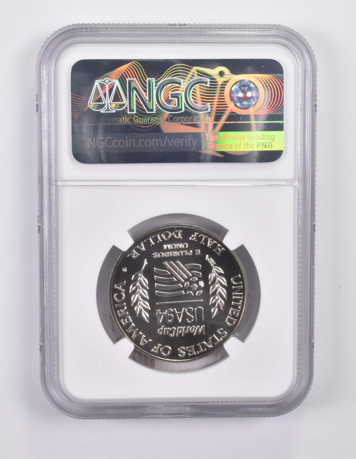 MS70 1994-D World Cup Soccer Commemorative Half Dollar NGC