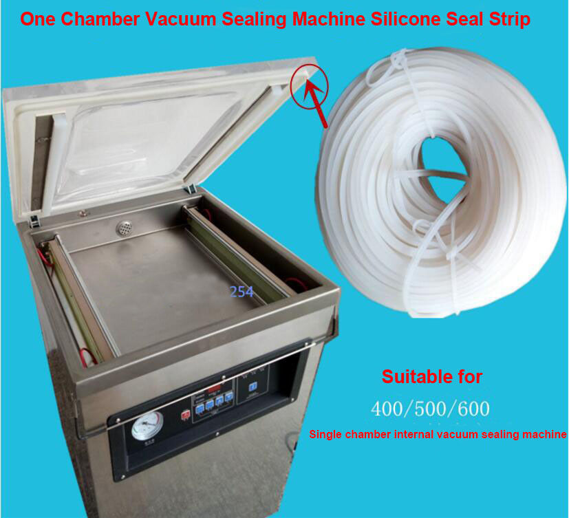 2M Vacuum Sealer upper Cover Seal parts Silicone Seal Strip Rubber strip