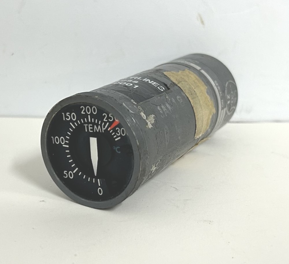 Douglas DC-10 Aircraft Air Temperature Indicator P/N 163LC501